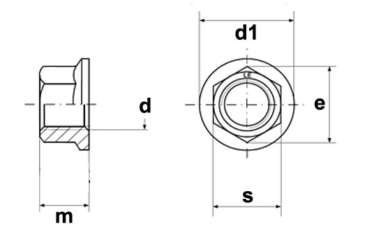 Flange Nut Manufacturers & Suppliers Taiwan, Hex Flange Nut Din 6923